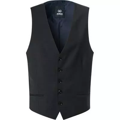 Strellson Weste Ves 30022107/001 Schurwolle, Schwarz 3 Strellson Weste Ves 30022107/001 Schurwolle, Schwarz