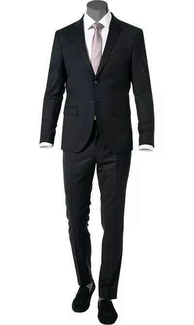 JOOP! Anzug Damon-Gun 30021183+184/402 Extra Slim Fit, Woll-Stretch, Nachtblau 3 JOOP! Anzug Damon-Gun 30021183+184/402 Extra Slim Fit, Woll-Stretch, Nachtblau