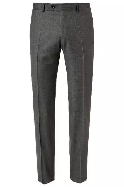 Carl Gross Hose Stevenson 40-016N0/339603/52 Schurwolle, Anthrazit meliert, Anthrazit 4 Carl Gross Hose Stevenson 40-016N0/339603/52 Schurwolle, Anthrazit meliert, Anthrazit – Bild 2