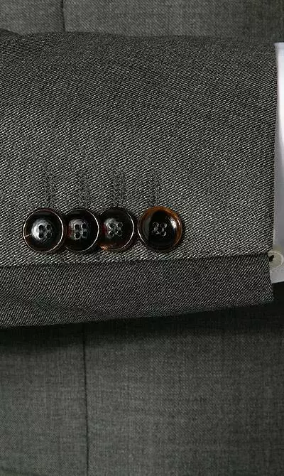 Carl Gross Anzug 40-016N0/324972+339603/52 Schurwolle, Anthrazit meliert, Anthrazit 6 Carl Gross Anzug 40-016N0/324972+339603/52 Schurwolle, Anthrazit meliert, Anthrazit – Bild 4