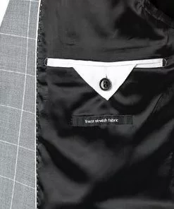 Strellson Anzug Allen-Mercer 30020633+634/035 Slim Fit, Schurwoll-Stretch, Hellgrau kariert, Hellgrau 14 Strellson Anzug Allen-Mercer 30020633+634/035 Slim Fit, Schurwoll-Stretch, Hellgrau kariert, Hellgrau -Anzüge & Westen Geschäft 341312 norm5