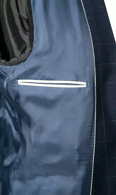 Strellson Anzug Aron-Maser 30020958+957/402 Slim Fit, Schurwolle Super100, Dunkelblau kariert , Dunkelblau 8 Strellson Anzug Aron-Maser 30020958+957/402 Slim Fit, Schurwolle Super100, Dunkelblau kariert , Dunkelblau – Bild 6