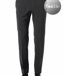 Strellson Hose Mercer 30016221/019 Slim Fit, Schurwolle, Graphitgrau meliert , Graphitgrau