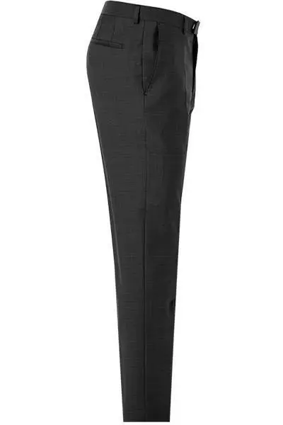 Strellson Hose Mercer 30016221/019 Slim Fit, Schurwolle, Graphitgrau meliert , Graphitgrau 5 Strellson Hose Mercer 30016221/019 Slim Fit, Schurwolle, Graphitgrau meliert , Graphitgrau – Bild 3