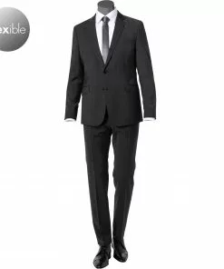Strellson Anzug Allen-Mercer 30018430+16221/019 Slim Fit, Schurwoll-Stretch, Graphitgrau meliert , Graphitgrau