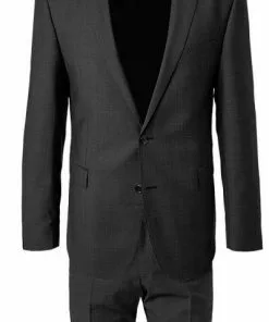 Strellson Anzug Allen-Mercer 30018430+16221/019 Slim Fit, Schurwoll-Stretch, Graphitgrau meliert , Graphitgrau -Anzüge & Westen Geschäft 341333 norm2