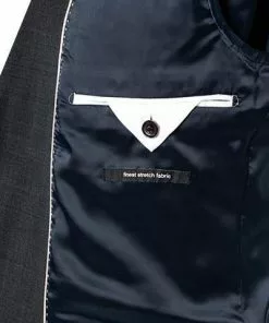 Strellson Anzug Allen-Mercer 30018430+16221/019 Slim Fit, Schurwoll-Stretch, Graphitgrau meliert , Graphitgrau -Anzüge & Westen Geschäft 341333 norm5