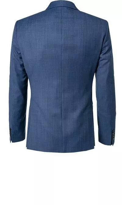 Strellson Anzug Allen-Mercer 30020627+628/444 Slim Fit, Schurwolle, Blau 5 Strellson Anzug Allen-Mercer 30020627+628/444 Slim Fit, Schurwolle, Blau – Bild 3