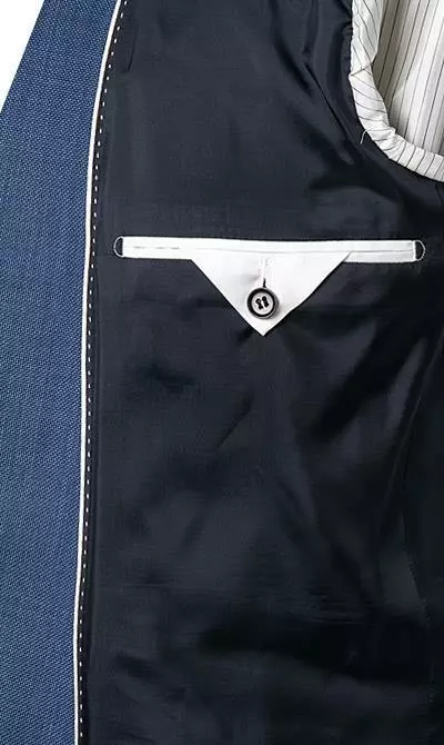 Strellson Anzug Allen-Mercer 30020627+628/444 Slim Fit, Schurwolle, Blau 7 Strellson Anzug Allen-Mercer 30020627+628/444 Slim Fit, Schurwolle, Blau – Bild 5