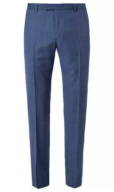 Strellson Anzug Allen-Mercer 30020627+628/444 Slim Fit, Schurwolle, Blau 9 Strellson Anzug Allen-Mercer 30020627+628/444 Slim Fit, Schurwolle, Blau – Bild 7