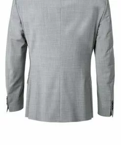 Strellson Anzug Allen-Mercer 30021890+891/035 Slim Fit, Schurwoll-Stretch, Mittelgrau , Mittelgrau -Anzüge & Westen Geschäft 341368 norm3