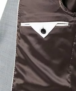 Strellson Anzug Allen-Mercer 30021890+891/035 Slim Fit, Schurwoll-Stretch, Mittelgrau , Mittelgrau -Anzüge & Westen Geschäft 341368 norm5