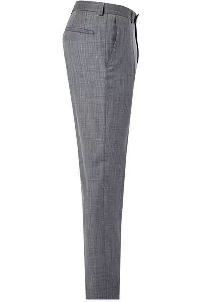 Strellson Hose Mercer 30021940/030 Slim Fit, Schurwolle, Grau 5 Strellson Hose Mercer 30021940/030 Slim Fit, Schurwolle, Grau – Bild 3