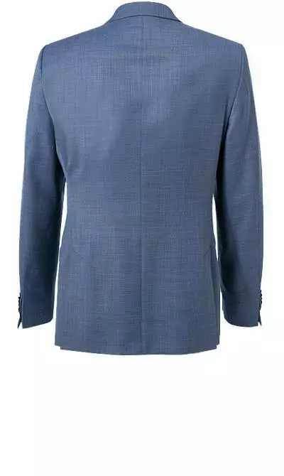 Strellson Anzug Allen-Mercer 30021939+940/444 Slim Fit, Schurwolle, Bleu, Blau 5 Strellson Anzug Allen-Mercer 30021939+940/444 Slim Fit, Schurwolle, Bleu, Blau – Bild 3