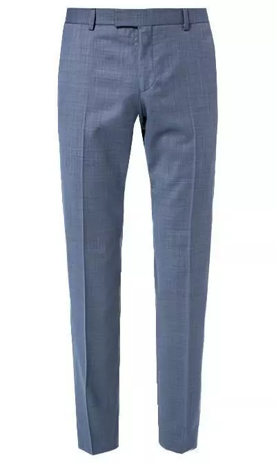 Strellson Anzug Allen-Mercer 30021939+940/444 Slim Fit, Schurwolle, Bleu, Blau 9 Strellson Anzug Allen-Mercer 30021939+940/444 Slim Fit, Schurwolle, Bleu, Blau – Bild 7