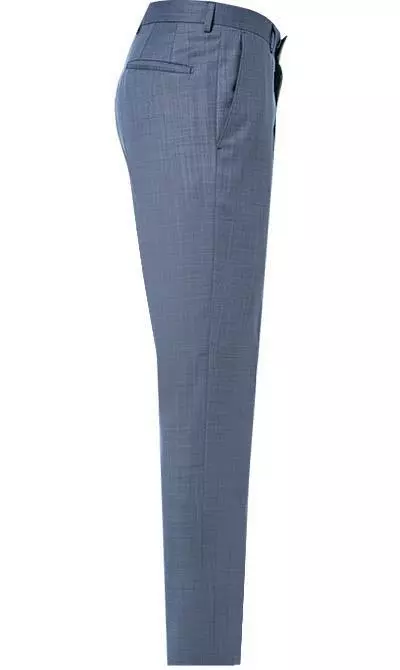 Strellson Anzug Allen-Mercer 30021939+940/444 Slim Fit, Schurwolle, Bleu, Blau 10 Strellson Anzug Allen-Mercer 30021939+940/444 Slim Fit, Schurwolle, Bleu, Blau – Bild 8