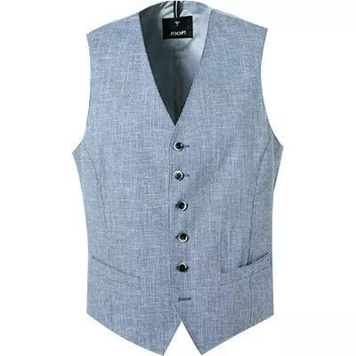JOOP! Weste Wackno 30020523/426 Schurwolle-Leinen, Hellblau meliert, Hellblau 3 JOOP! Weste Wackno 30020523/426 Schurwolle-Leinen, Hellblau meliert, Hellblau