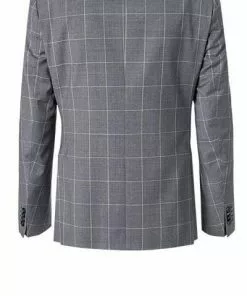 ROY ROBSON Anzug 000021140225400+1232500/H050 Slim Fit, Schurwolle Super110, Grau kariert, Grau -Anzüge & Westen Geschäft 341846 norm3