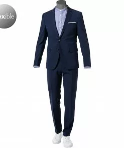JOOP! Anzug Herby-Blayr 30017631+641/410 Slim Fit, Schurwoll-Stretch, Navy
