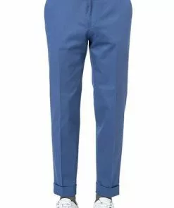BOSS Hose Perin 50427343/479 Slim Fit, Baumwolle, Blau