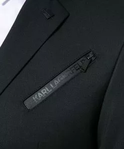 KARL LAGERFELD Anzug 255033+155233/10/501083/990 Schurwoll-Stretch, Schwarz -Anzüge & Westen Geschäft 342191 norm4