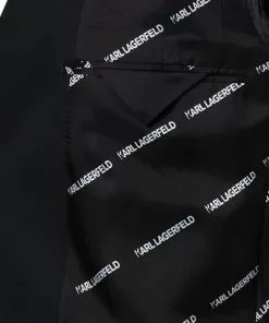 KARL LAGERFELD Anzug 255033+155233/10/501083/990 Schurwoll-Stretch, Schwarz -Anzüge & Westen Geschäft 342191 norm6