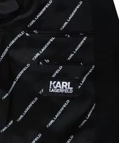 KARL LAGERFELD Anzug 255033+155233/10/501083/990 Schurwoll-Stretch, Schwarz -Anzüge & Westen Geschäft 342191 norm7