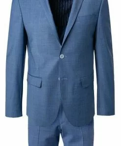 Daniel Hechter Anzug 40825+40855/100125/650 Modern Fit, Schurwoll-Stretch waschbar, Kornblumenblau gemustert, Kornblumenblau -Anzüge & Westen Geschäft 343040 norm2