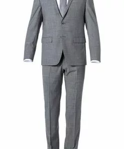 Daniel Hechter Anzug 40204+40254/100121/920 Modern Fit, Schurwoll-Stretch, Grau meliert , Grau