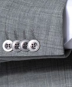 Daniel Hechter Anzug 40204+40254/100121/920 Modern Fit, Schurwoll-Stretch, Grau meliert , Grau -Anzüge & Westen Geschäft 343047 norm4