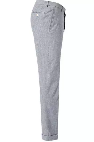 Daniel Hechter Hose 40765/100124/640 Baumwolle-Hanf, Stahlblau gemustert , Stahlblau 6 Daniel Hechter Hose 40765/100124/640 Baumwolle-Hanf, Stahlblau gemustert , Stahlblau – Bild 4