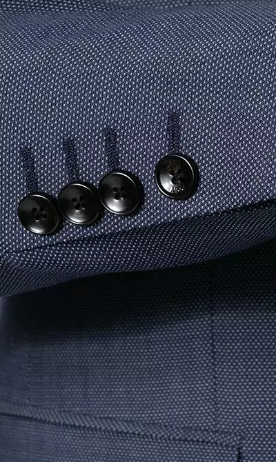 JOOP! Anzug Herby-Blayr 30021562+563/427 Slim Fit, Schurwolle Super100, Blau 6 JOOP! Anzug Herby-Blayr 30021562+563/427 Slim Fit, Schurwolle Super100, Blau – Bild 4