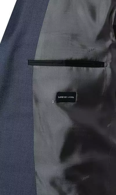 JOOP! Anzug Herby-Blayr 30021562+563/427 Slim Fit, Schurwolle Super100, Blau 7 JOOP! Anzug Herby-Blayr 30021562+563/427 Slim Fit, Schurwolle Super100, Blau – Bild 5