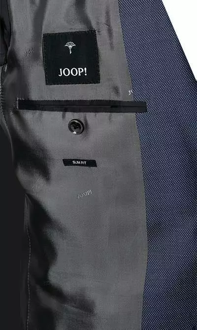 JOOP! Anzug Herby-Blayr 30021562+563/427 Slim Fit, Schurwolle Super100, Blau 8 JOOP! Anzug Herby-Blayr 30021562+563/427 Slim Fit, Schurwolle Super100, Blau – Bild 6