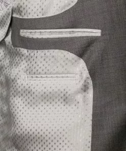 Carl Gross Anzug 40-016N0/324972+339603/71 Schurwolle, Taupe meliert, Taupe -Anzüge & Westen Geschäft 344261 norm6