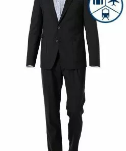 Strellson Anzug Acon-Saturn 30021809+20936/401 Slim Fit, Schurwoll-Stretch, Nachtblau