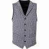 DIGEL Weste Evert-ST 1102329/160050/24 Modern Fit, Baumwolle, Dunkelblau gemustert, Weiß-dunkelblau -Anzüge & Westen Geschäft 345378 norm