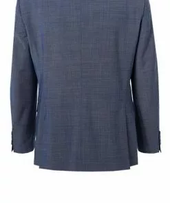 Pierre Cardin Anzug 52261+72240/810/75231/3350 Regular Fit, Schurwoll-Stretch Futureflex, Blau meliert, Blau -Anzüge & Westen Geschäft 346802 norm3