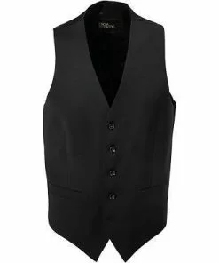 OSCAR JACOBSON Weste Carlo 4424158/310 Wolle, Schwarz