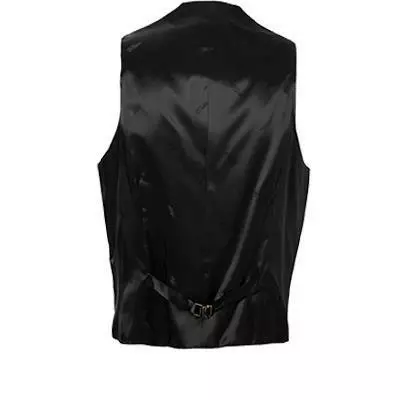 OSCAR JACOBSON Weste Carlo 4424158/310 Wolle, Schwarz 4 OSCAR JACOBSON Weste Carlo 4424158/310 Wolle, Schwarz – Bild 2