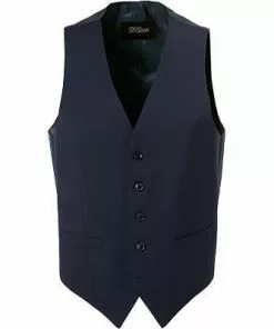 OSCAR JACOBSON Weste Carlo 4424158/220 Wolle, Blau