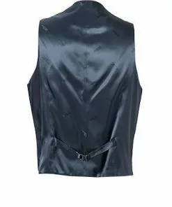 OSCAR JACOBSON Weste Carlo 4424158/220 Wolle, Blau -Anzüge & Westen Geschäft 347720 norm3