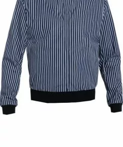 BOSS Anzug Nolwin-Pepe 50433868+33016/402 Slim Fit, Baumwolle, Dunkelblau gestreift, Dunkelblau -Anzüge & Westen Geschäft 348036 norm3