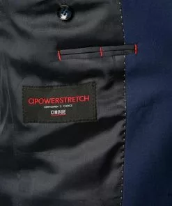 CINQUE Anzug 2219+2119-1543/65 Anzug Cicastell, Super Slim, Schurwoll-Stretch, Navy -Anzüge & Westen Geschäft 348418 norm6