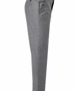 EDUARD DRESSLER Hose Jeff 00720/3B25/15 Shaped Fit, Schurwolle Super110, Grau meliert, Grau 8 EDUARD DRESSLER Hose Jeff 00720/3B25/15 Shaped Fit, Schurwolle Super110, Grau meliert, Grau -Anzüge & Westen Geschäft 348795 norm3