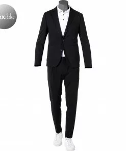 CINQUE Anzug Cidatini-Cijuno 2227+2157-1560/99 Slim Fit, Jersey halbgefüttert, Schwarz