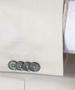 BOSS Anzug Nolvay-Pero 50433784+795/102 Slim Fit, Baumwolle ungefüttert, Ecru, Hellbeige -Anzüge & Westen Geschäft 349103 norm4