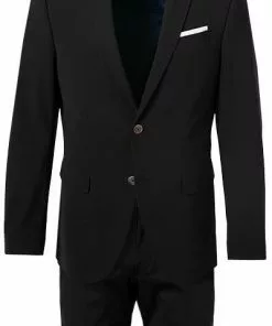 Pierre Cardin Anzug 42256+72437/810/94470/2000 Modern Fit, Mikrofaser wasserabweisend, Schwarz -Anzüge & Westen Geschäft 349449 norm2