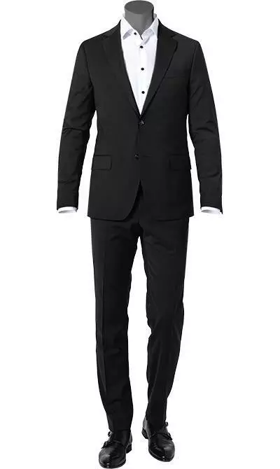 OSCAR JACOBSON Anzug 30504158+5374158/310 Wolle, Schwarz 3 OSCAR JACOBSON Anzug 30504158+5374158/310 Wolle, Schwarz