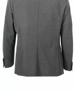 Windsor Anzug Garon/Santio 30021716+717/025 Anzug Garon-Santio, Shaped Fit, Schurwoll-Stretch, Grau meliert, Grau -Anzüge & Westen Geschäft 350656 norm3